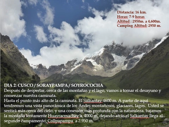Inca Trail - Salkantay to Machu Picchu
